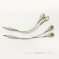 OEM ECG Snap Button Magnetic Power Cable